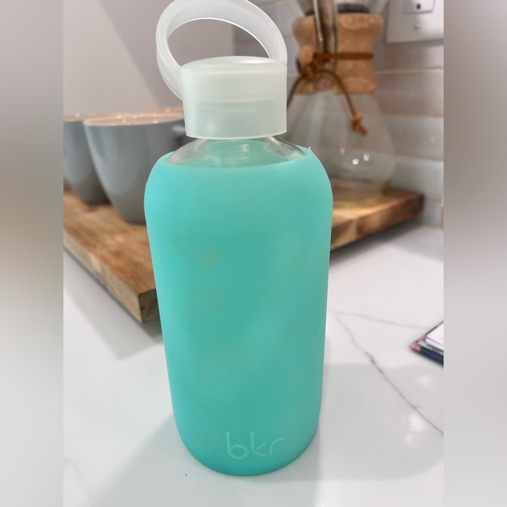 16oz Teal BKR water bottle - Used